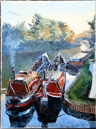 Braunston canal scene