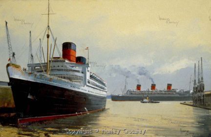 Queen Elizabeth & Queen Mary